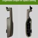 UMISHI Front Left Driver Door Armrest Handle Replacement for Chevy Suburban/Tahoe GMC Yukon/Escalade/Avalanche 1999-06 Replaces 88981547 15703701 (Light Grey)