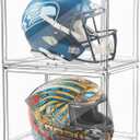 2Pack Extra Large 17.7"X13"X13" Clear Acrylic Organizer Box Display Case, Plastic Holder with Magnetic Door for Figures, Books, Handbags, Purses, Boots