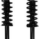 2PCS Rear Shock Absorbers and Coil Spring Assembly Fit for Honda Accord 2013-2017 Replacement Struts Assembly 172984