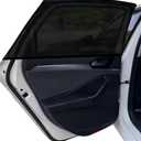 2Pack Car Window Shades Mesh Screen 27"x43", Universal Fit Most of Cars, Large SUV, Pickup, Sunshade for Car Camping UV Protection Breathable Mesh Baby Side Window Covers