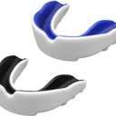 Sports Mouth Guard for Kids and Youth,2 Pcs Boys Girls Mouthguard with Case (BPA Free) for Boxing Football Hockey Karate Rugby
