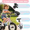 XJD 12 inch Kids Bike BMX Style Bicycle for 3-10 Years Old with Training Wheels Coaster Brake, Size: 12 Inch