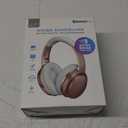 iLive Active Noise Cancellation Bluetooth Headphones, Adjustable Headband, Includes 3.5mm Audio Cable, Rose Gold (IAHN40RGD) (One Size)