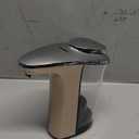 Automatic Soap Dispenser, PZOTRUF Touchless 17oz/500ml with Upgraded Infrared Sensor, 5 Adjustable Soap Dispensing Levels, Liquid Hand Soap Dispenser for Bathroom (Rose Gold)