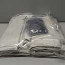 Modern Neutral 90 Inch Blackout Sliding Glass Door Curtains Light and Draft Blocking Curtains & Drapes for Living Room Traverse Ring Top Back Tab Heavy Duty Lined Linen Burg Cottagecore Nursery 2 Pack