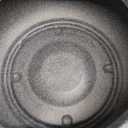 HC Companies Versatile 21 Inch Round Natural Decorative Plastic Outdoor Garden Hose Storage Pot with Side Hole for Faucet Connection, Granite