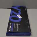 EWEADN Wired Typewriter keyboard and Mouse Combo, Typewriter Style Mechanical Gaming Keyboard,104 Keys Backlit LED Keyboards, Media Control Knob, Wired Keyboard Pink Switch for Windows/Mac/PC-Pink