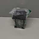 Sterno Home Hanging Solar LED Light Flameless Candle Lantern, 6.5", Black