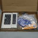 RJ45 Crimp Tool Kit, Pass Through Ethernet Crimper, Professional Ethernet Crimping Tool Kit, RJ45 Crimp Tool and Tester(9V Battery Not Included) All-In-One Kit for Cat5e Cat6 Cat6a 8P8C