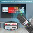 Replacement for Sony TV Remote, for All 2019-2026 Sony Remote Control for Bravia Smart TV with Voice Control. for Bravia XR/XBR/KD/K Series Google/Android TVs.