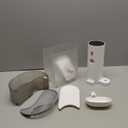 Smart Pet Water Fountain, Filterless Cat Water Fountain No Filter,3L/102oz Ultra Silent Cat Fountain, Separation Design(Includes A Silicone Food Mat)