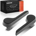 A-Premium Front Seat Recliner Adjustment Handles Compatible with Chevrolet Silverado 1500, Tahoe, Suburban, Avalanche & GMC Sierra, Yukon XL & Cadillac Escalade, Driver and Passenger Side, Black