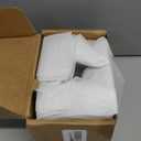 KOLET Offset Door Hinges, 3.5 Inches Expandable Door Hinges, 1/4" Radius Corner Ball Bearing Hinges, 2 Inches Widen Doorway, Smooth and Easy Installation, Brushed Nickel, 6 Packs