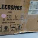 ELECOSMOS Safe Electric Scooter for Kids 4+, Balance for Beginner, Thumb Throttle, Flash Deck, Extra Wide Light Up Big Wheels, Adjustable Heights, 5 MPH Safe Speed