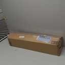 QOGRISUN 2-Pack Solid Brass Cabinet Pulls, Grooved Gold Bar Handles, 3-3/4-Inch Hole Center for Kitchen Drawer Dresser Cupboard, 5.2-Inch Total Length, Brushed Brass Finish  Eleganza