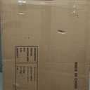 DWANTON Dog Crate Furniture with Cushion, Wooden Kennel Table with Double Doors, Indoor Dog House, Small/Medium/Large Size, 27.2" L, Black