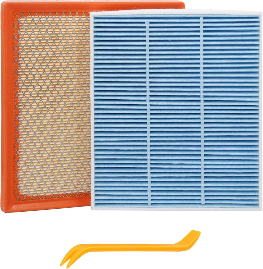 Engine Air Filter&Cabin Air Filter Combo Pack-Compatible with Subaru Ascent 2019-2025,Crosstrek 2018-2023,Impreza 2017-2025,Legacy 2020-2025,Outback 2020-2025-CF12157&CA12295