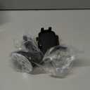 YRU True Military-Grade [360 Rotation Suction] 2026 Ultimate Car Phone Holder Mount90+LBS Safest Strongest & Patent CertsDashboard Windshield Vent for iPhone 17 16 Pro Max Video Dash Mounting Kits (Gloss Black)