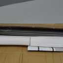 Lazblinds Adjustable Panel Track Blinds, Light Filtering Grey, 82.63 inches x 96 inches