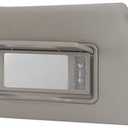 SAILEAD Left Driver Side Sun Visor Replacement , Compatible with 2006 2007 2008 Nissan Murano, with Illuminated Mirror, Without Sunroof, OE Part 96401-CC22B 96401CC22B, Beige