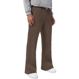 RoseSeek Boy's Straight Leg Sweatpants Elastic Waist Baggy Pants Joggers Athletic Track Pants Trousers, 9Y
