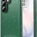 SPORTLINK for Samsung Galaxy S26 Case, IP68 Waterproof Dustproof Military 360 Full Body Heavy Duty Shockproof Protective with Camera Screen Protector S 26 Phone Front Back Cover 6.3" Green