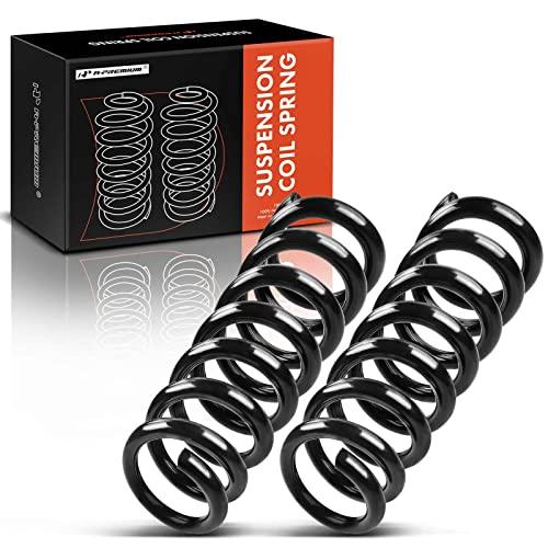 A-Premium 2Pcs Front Suspension Coil Spring Set Compatible with Chevrolet Silverado 1500 1999-2006, Silverado 1500 Classic 2007, Tahoe 2000 & GMC Sierra 1500 Classic Yukon, Driver and Passenger Side