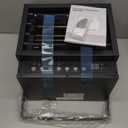 7500W Electric Garage Heater with Remote, Ceiling Mount Shop Heater, Garage Space Heaters with ECO Mode, 240V, 12H Timer, Thermostat, Overheat Protection, for Garage Workshops Warehouses Industrial