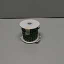 PH PandaHall 36 Yards 3-Ply Twisted Cord 3mm Green Decorative Cord Trim Metallic Braided Rope String Shiny Honor Cords for Home Handfasting Christmas Graduations Decor Gift Bag Curtain Costume