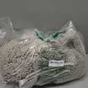 Bathroom Rugs Sets 3 Piece Extra Soft and Absorbent Shag Bathroom Rugs, Machine Wash Mat, Strong PVC Non-Slip Underside, Plush Carpet Mats (Light Grey) (2'8" x 1'8" (16x24"+20x32"+20x20"U shape)