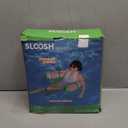 Sloosh Inflatable Pool Floats Chairs Adults, 2 Packs Floating Noodle Chair with Stripes Design Soft Fabric Covered with Sling for Swimming Pool Water Chair Pool Lounger Party Floaties