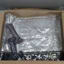 14 MIL Clear Vinyl Tarp 6x10 ft Heavy Duty Clear Tarp Tear-Resistant Reinforced Edges Rustproof Grommets Windproof Waterproof Cover for Porch Patio Greenhouse Chicken Coop Outdoor Garden