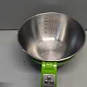 Fradel Digital Kitchen Food Scale with Bowl - 11lb, Grams & Ounces - Removable, Dishwasher-Safe Mixing Bowl - Green