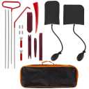 18Pcs Contingency Vehicle Unlock Tools Stainless Steel Kit Car Door Lock Out Set