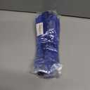 2 x Small Pencil Case Pouch for Girls and Boys Kids, Large Capacity Canvas Pen Bag School Supplies, Portable Pencil Case, Simple Zipper Stationery Bag for Women Men Adults (Light Blue