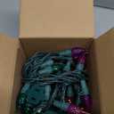 Halloween String Lights 19ft 70 LED Fairy Lights ETL Certified for Indoor Outdoor Patio Xmas Tree Party Decor Orange Purple Green Color Lights Halloween