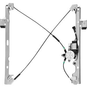 Front Passenger Side Power Window Regulator with Motor (2 Pins) Fit for 2007-2013 Chevrolet Silverado 1500/2500 HD/Suburban/Tahoe, GMC Yukon/Sierra, 2007-2008 Cadillac Escalade, 741-443