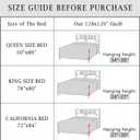 Cmfshape Oversized King Quilt Set Bedspread 128x120-Olive Green California King Quilts 3 PCS-Lightweight Quilted Bedding Extra Large-Paisley Pattern Coverlet for All Season Bohemian