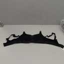 Momcozy Mesh Support Pumping Bra Hands Free Suitable for 36C-44G, Comfortable Plus Size Pumping and Nursing Bra in One (Large, Black)