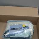 Drucon Boho Queen Comforter Set - 7 Pieces Green Bohemian Striped Comforter Bed in a Bag, Soft Microfiber Bedding Set for All Season