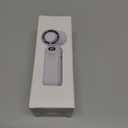 Rican Handheld Portable Fan with Cooling,1-100 Speeds,3 IN 1 Neck/Desk/Hand Held Fan Rechargeable USB Personal Small Mini Pocket Turbo Fans for Travel,Gifts for Women Camping Outdoor (Black(Foldable Style))