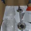 VONLUCE Bathroom Vanity Light, 2-Light Bathroom Light Fixture Over Mirror, Vanity Light Fixtures with Clear Glass, Modern Wall Sconce for Bathroom Bedroom Hallway Kitchen, Brushed Gold