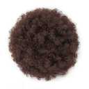 Yinmei Baibian Afro Puff Drawstring Ponytail Large Size Synthetic Kinky Curly Afro Bun Extensions Updo Hairpieces for Black Women(4#)