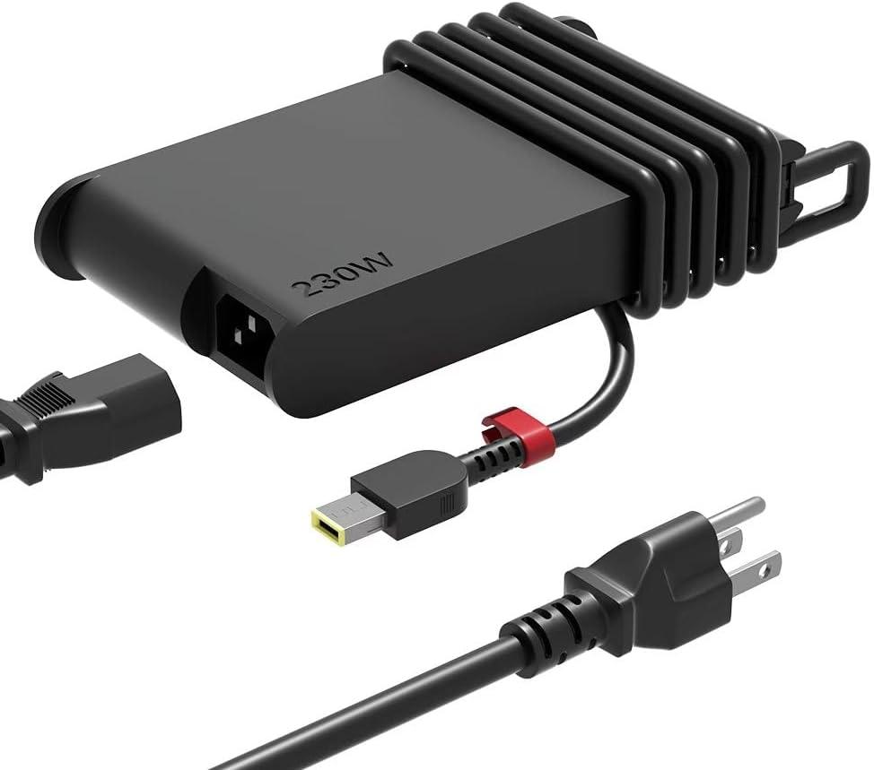 230W Charger Compatible with Lenovo Legion Y920 Y740 Y730 Y720 Y545 Y540,Legion Pro/Slim 5 5i 5P 7 S7 C7,Thinkpad P73 P72 P71 P70 P53 P52 Laptop Suitable for Travel and Office use