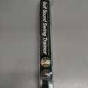 Retractable Golf Swing Training,Golf Training Aid,Golf Grip Trainer,Golf Accessories for Men,Right-Handed Strength & Tempo Training for Chipping Hitting Black 1Pack