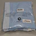 Genovega Oversized Turkish Beach Towels 74"x38" Thin Quick Dry Sand Free Pool Swim Bathing Towel Extra Large Blanket Adult Travel Essentials Cruise Accessories Must Haves Summer Light Blue Stuff