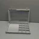 Jewellery Box Jewelry Box Organizer Jewelry Box with Clear Lid Ice Velvet Jewelry Storage Box Glass Jewelry Display Case Store Showcase Box Gifts for Girls Women Jewelry Organizer jewellery box