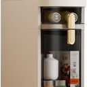 4-Tiers Narrow Bathroom Floor Storage Cabinet 18cm Plastic Drawers Organizer with Wheels Waterproof Bathroom Cabinet for Small Spaces Kitchen Laundry Living Room