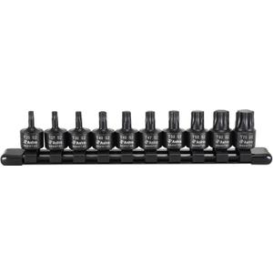 Astro Pneumatic Tool 94410T 10-Piece 3/8" Drive Nano Impact Torx Bit Sockets