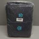 Aitmexcn Washable Puppy Dog Pee Pad, 2PCS 100% Waterproof Whelping Training Mat for Puppy/Senior Dog, Fast Drying Reusable Puppy Pads for Indoor, Outdoor and Car Travel- 48'' x 48'',Gray (Colour Paws)